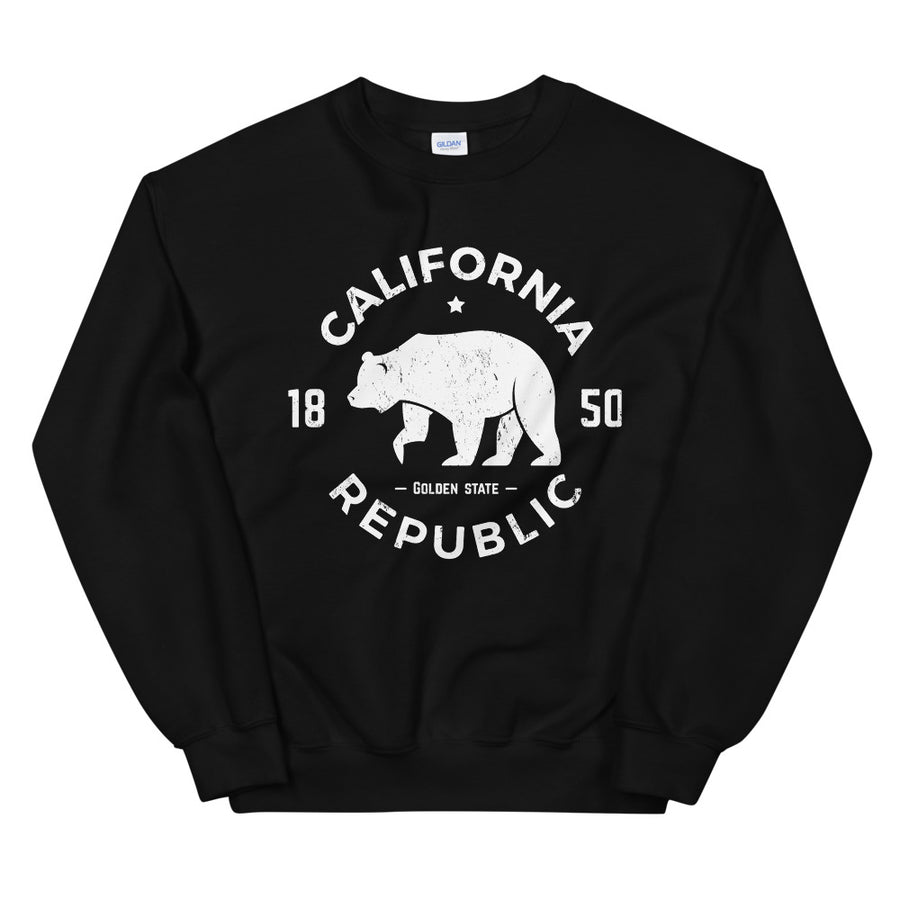 California Republic 1850 - Men's Crewneck Sweatshirt