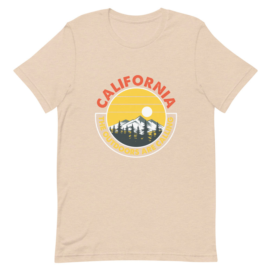 California Outdoor Mountain Sunset - Women's T-Shirt