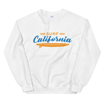 Surf California - Women's Crewneck Sweatshirt