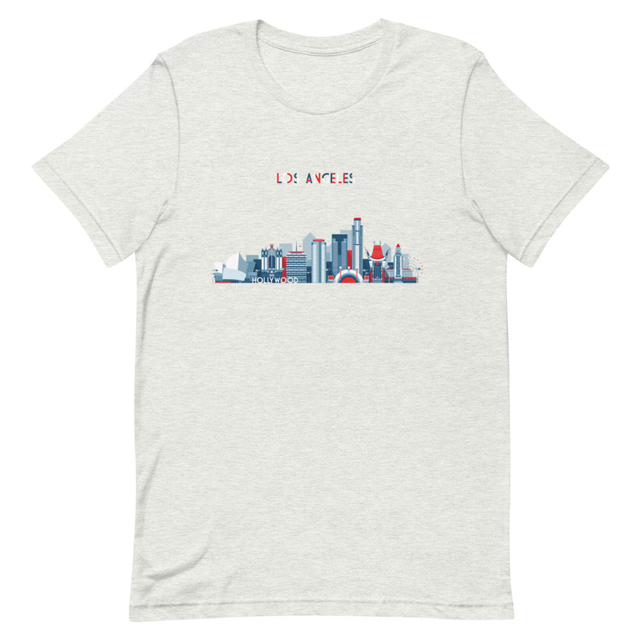 Los Angeles In Red White Blue - Men's T-Shirt