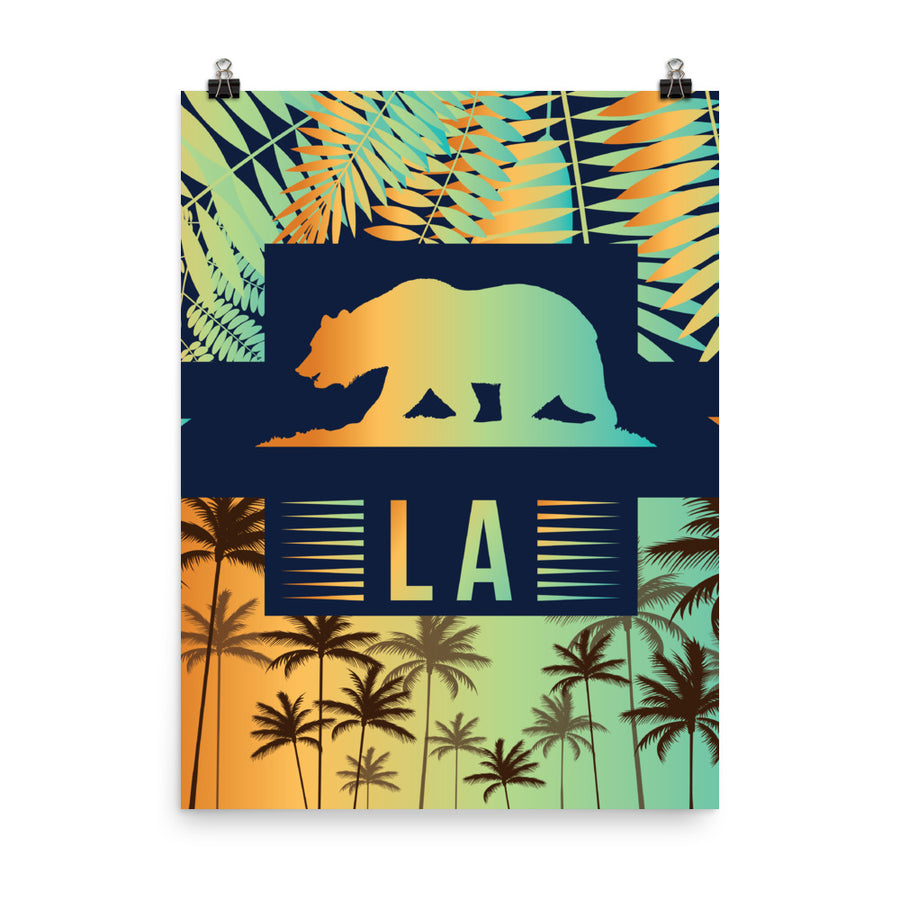 West Coast California - Poster