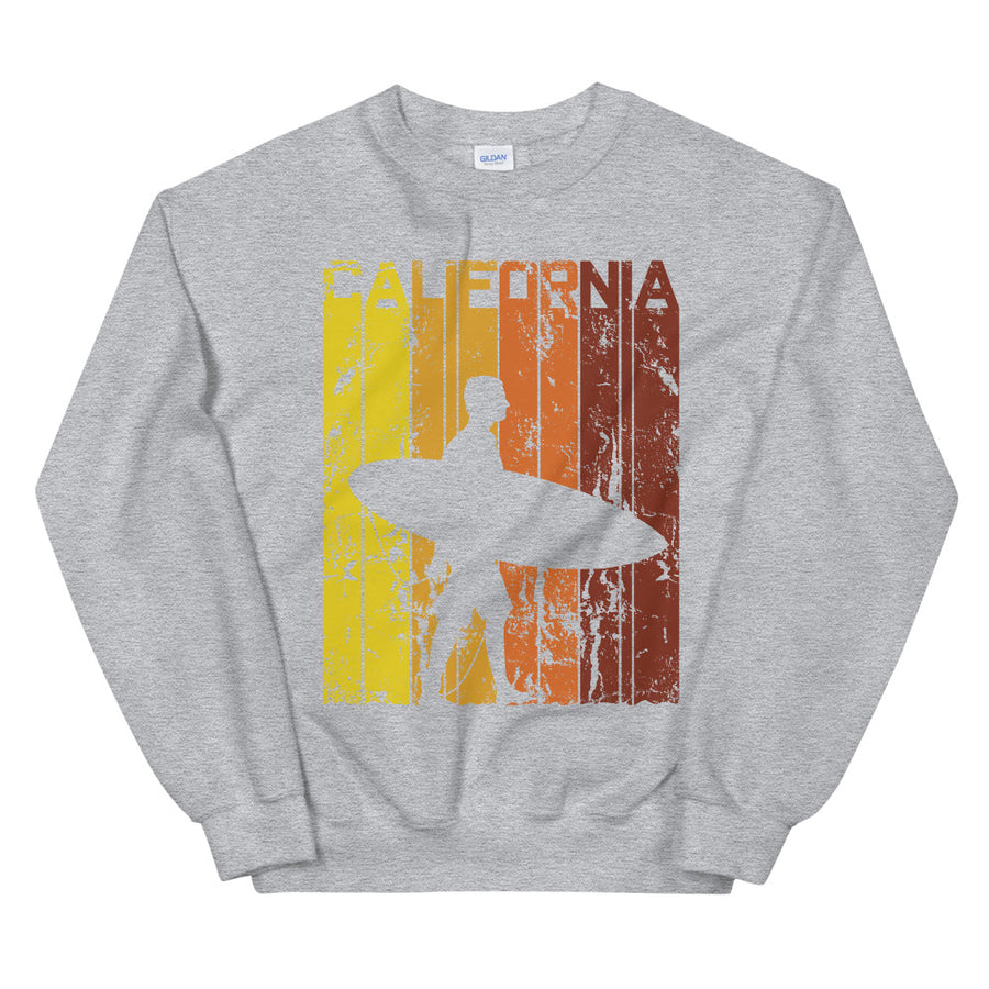 California Surfer - Men's Crewneck Sweatshirt