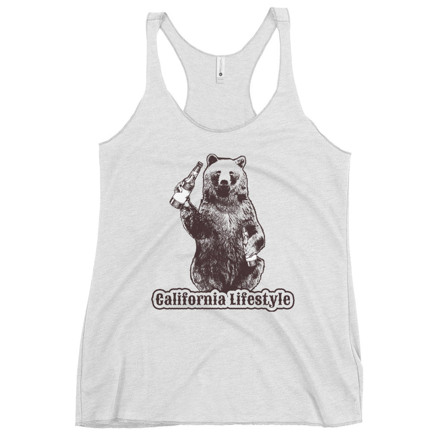 California Lifestyle Beer Bear - Women's Tank Top