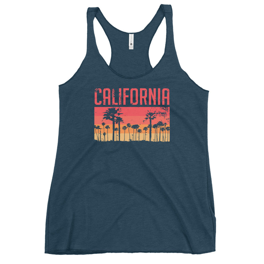 California Vintage Palms - Women's Tank Top