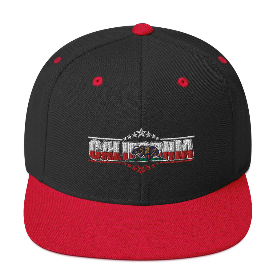 Patriotic Californian - Snapback Hat