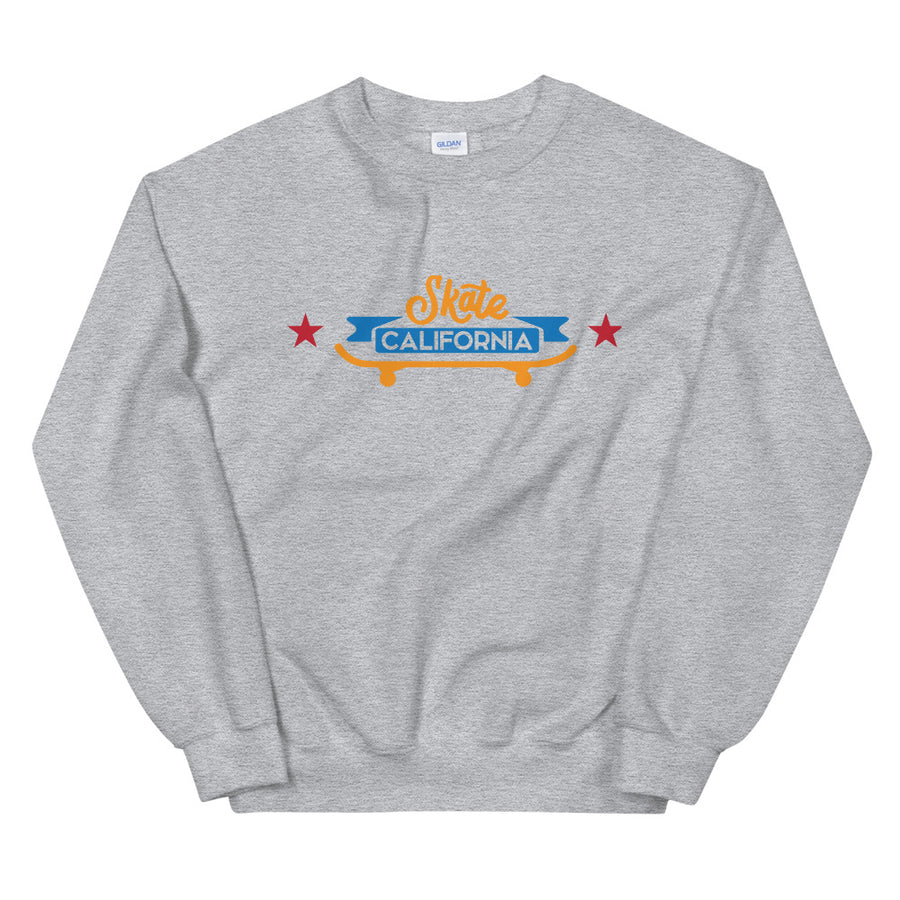 Skate California - Women's Crewneck Sweatshirt