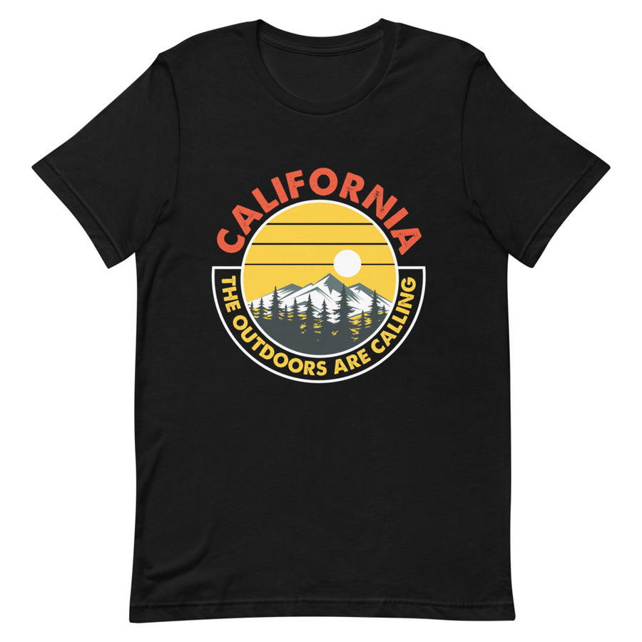 California Outdoor Mountain Sunset - Men's T-Shirt