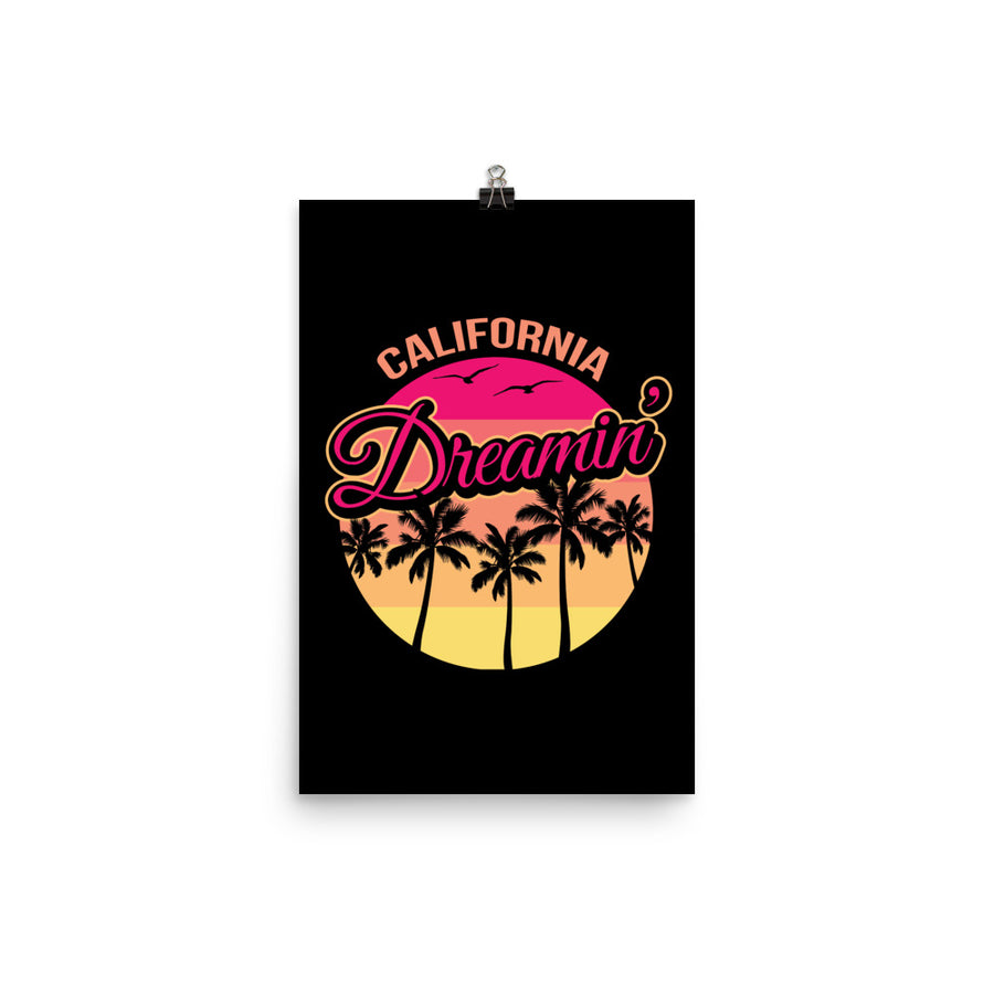 California Dreamin Sunset - Poster