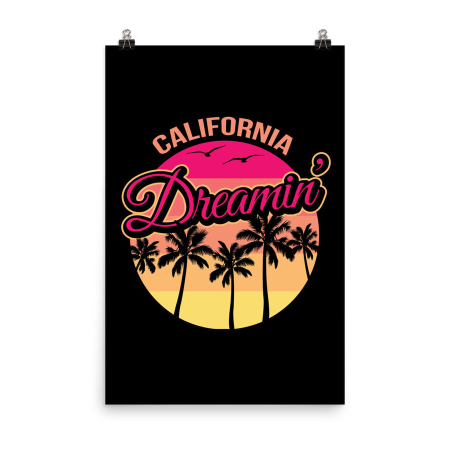 California Dreamin Sunset - Poster