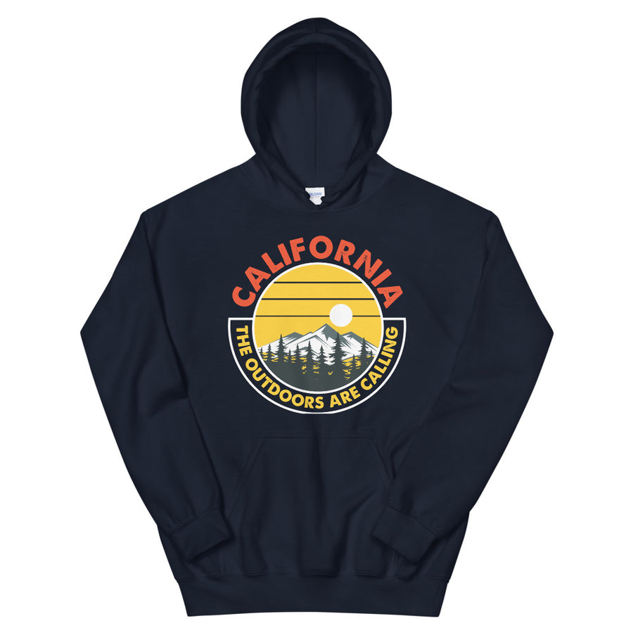 California Outdoor Mountain Sunset - Men's Hoodie