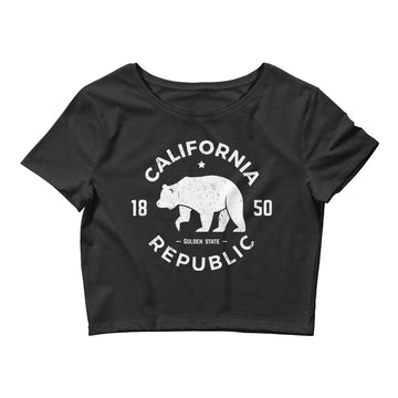 California Republic 1850 - Women’s Crop Top