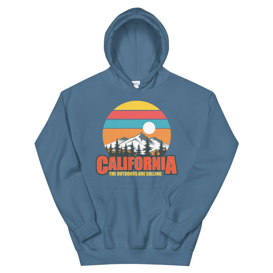 California The Outdoors Are Calling - Women's Hoodie