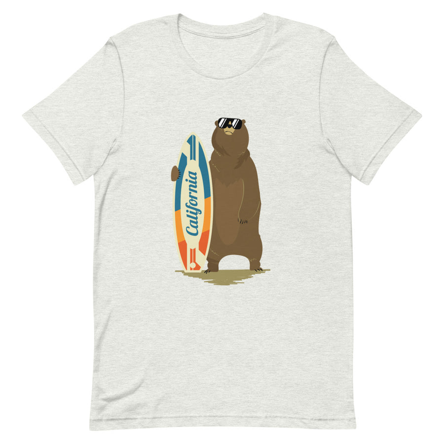 California Surfer Bear - Men's T-Shirt