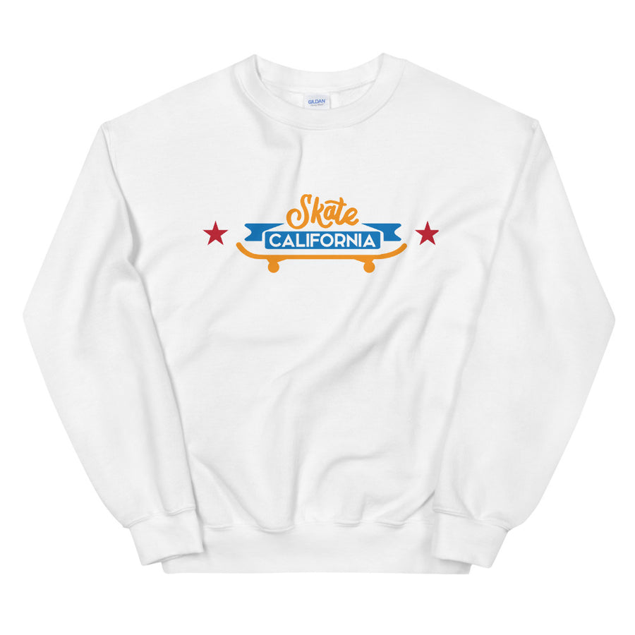 Skate California - Women's Crewneck Sweatshirt