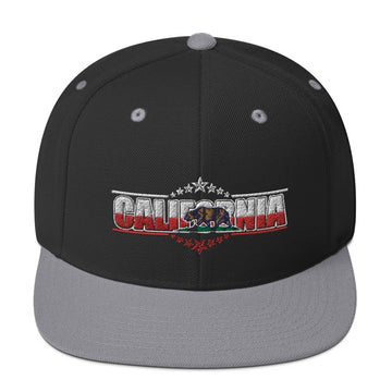 Patriotic Californian - Snapback Hat