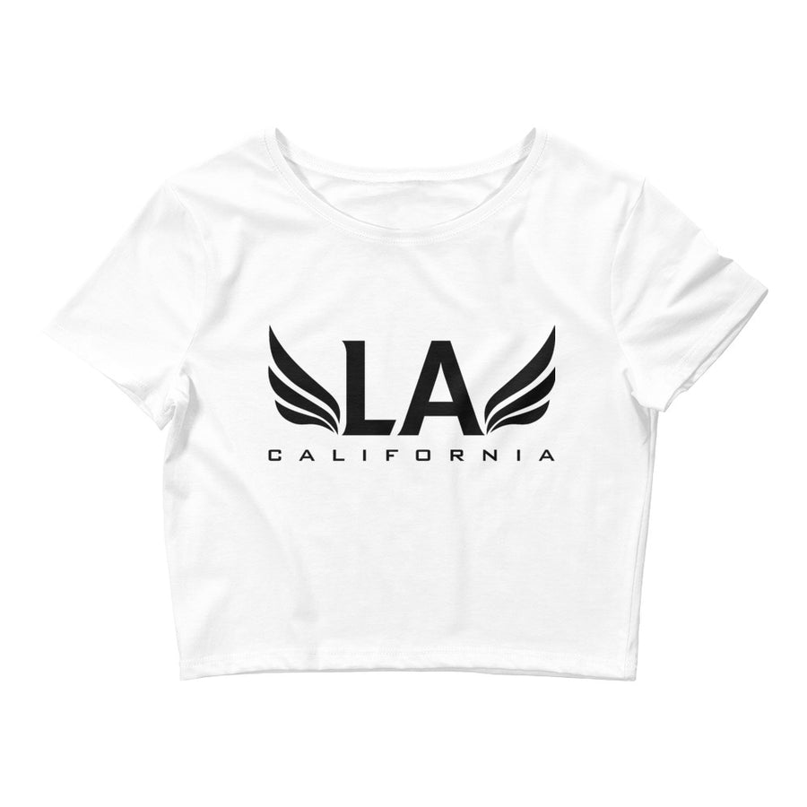 Los Angeles With Wings - Women’s Crop Top