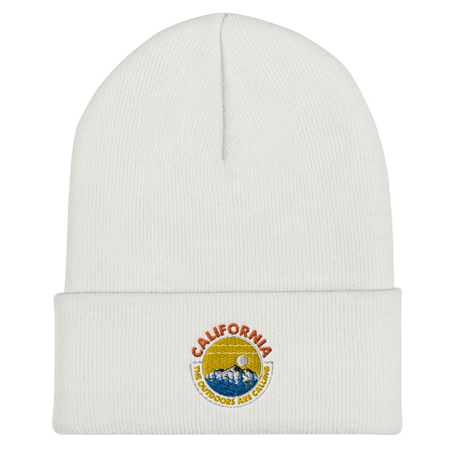 California Outdoor Mountain Sunset - Beanie