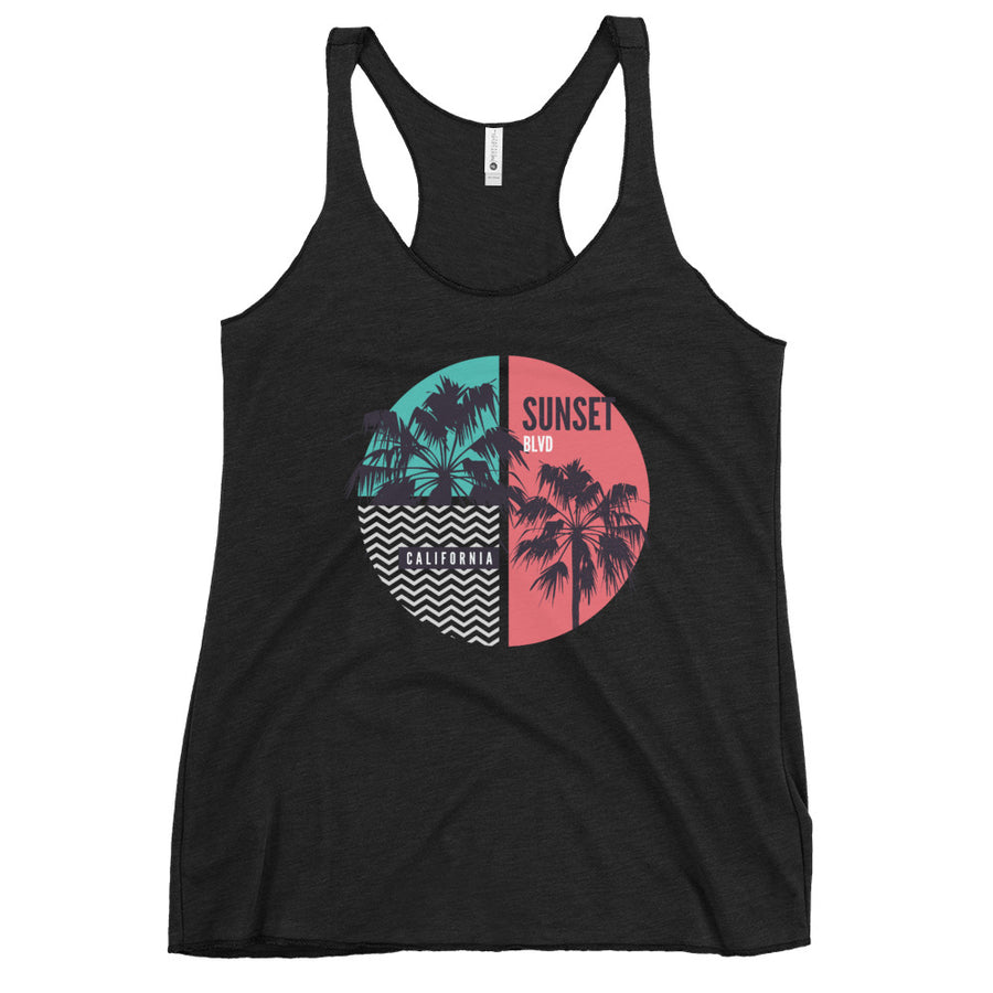 California Sunset Boulevard - Women's Tank Top