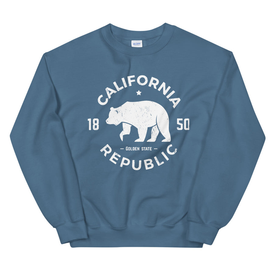 California Republic 1850 - Men's Crewneck Sweatshirt