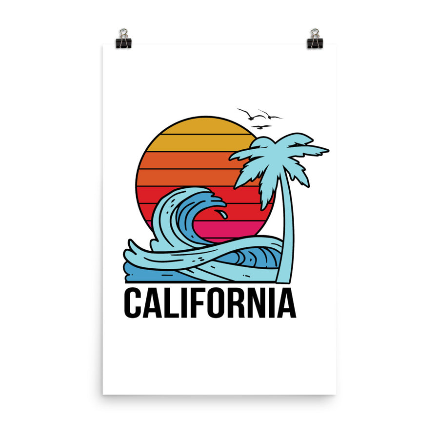 California Sunset - Poster