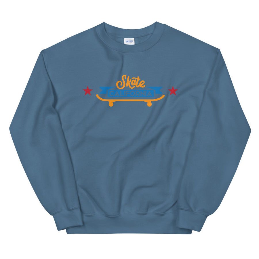 Skate California - Men's Crewneck Sweatshirt