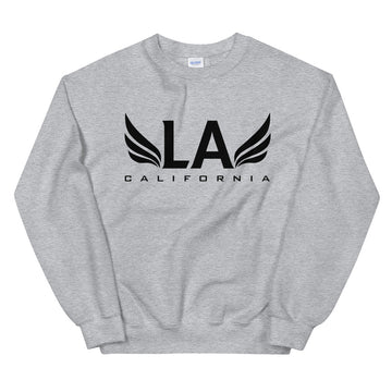 Los Angeles With Wings -Women's Crewneck Sweatshirt