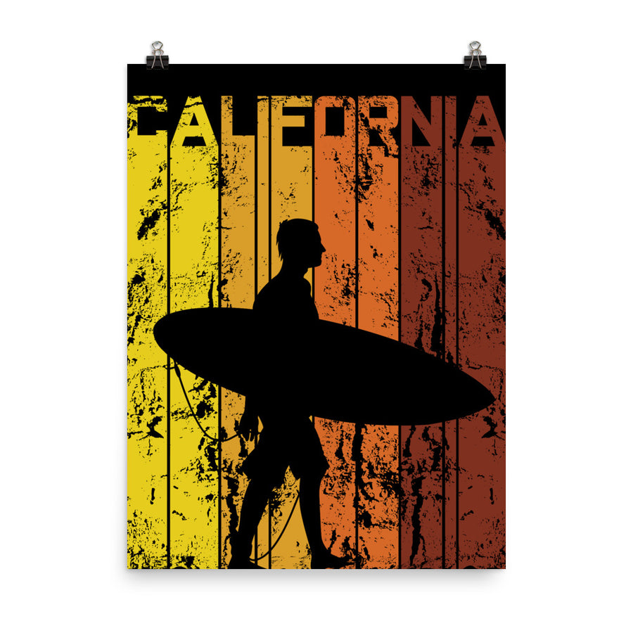 California Surfer - Poster