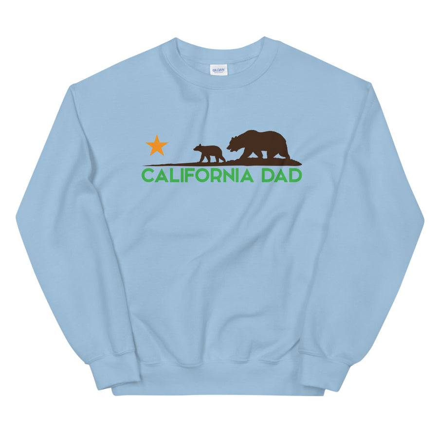 California Dad - Men's Crewneck Sweatshirt