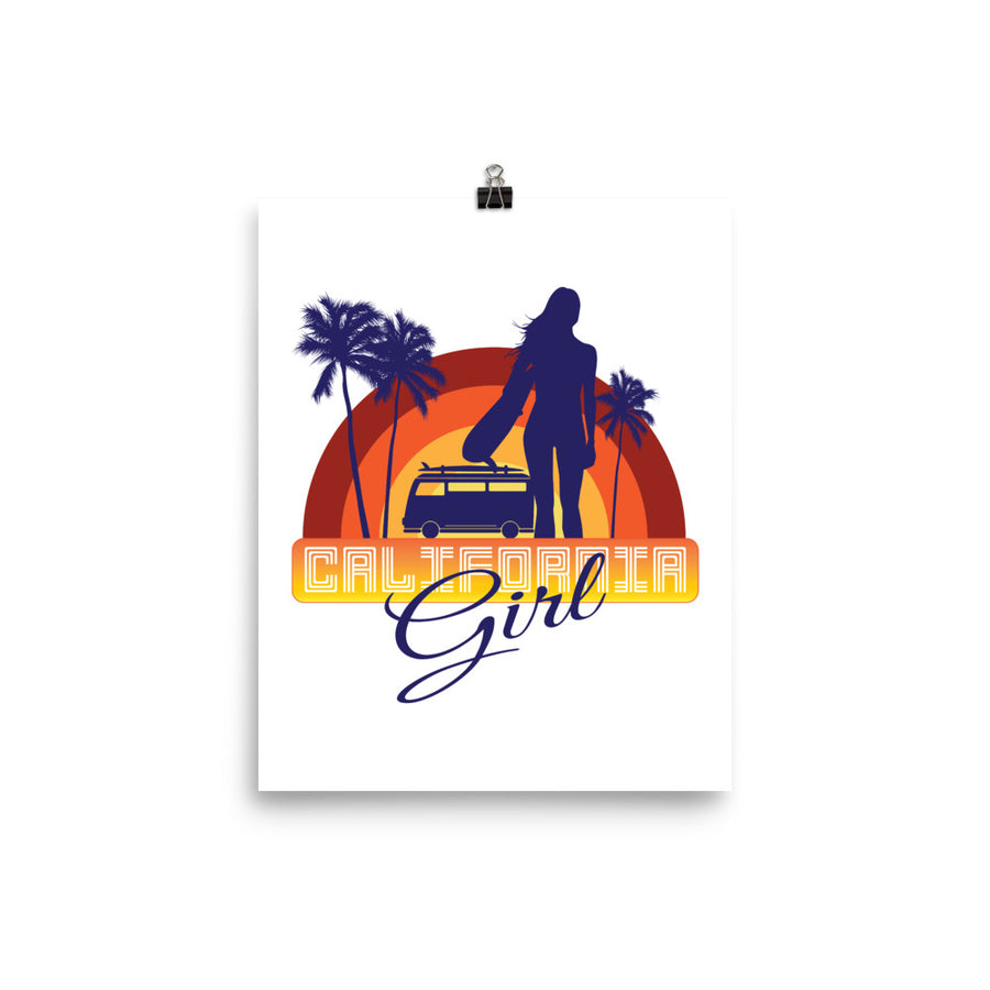 Original California Girl - Poster