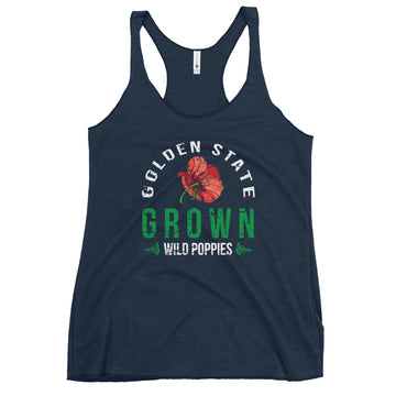 Golden State Grown Wild Poppies - Women's Tank Top