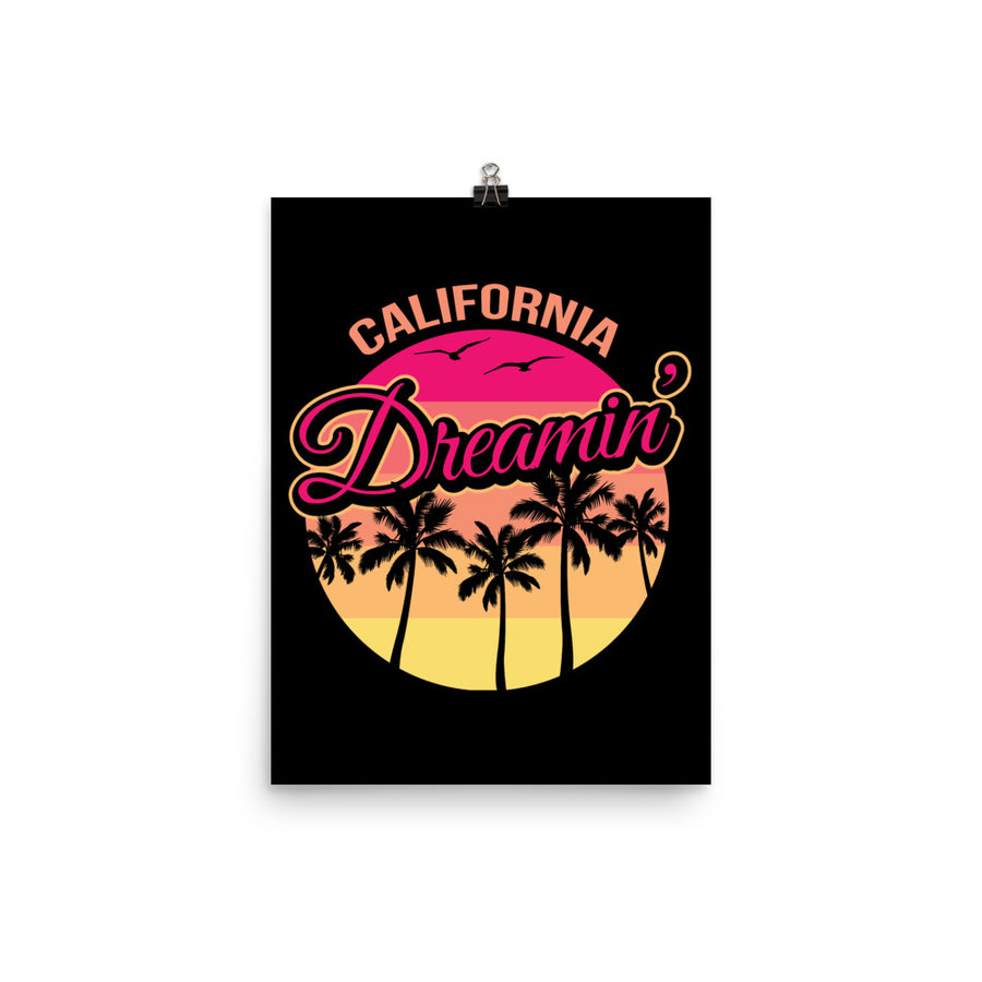 California Dreamin Sunset - Poster