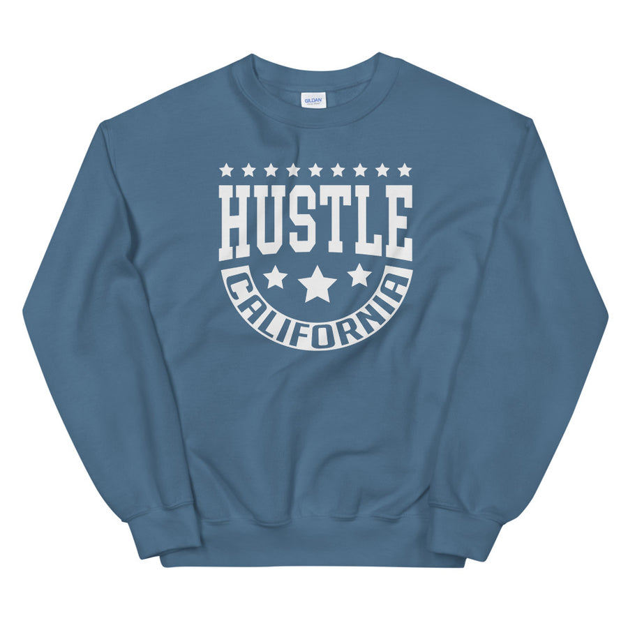 Hustle California - Men's Crewneck Sweatshirt