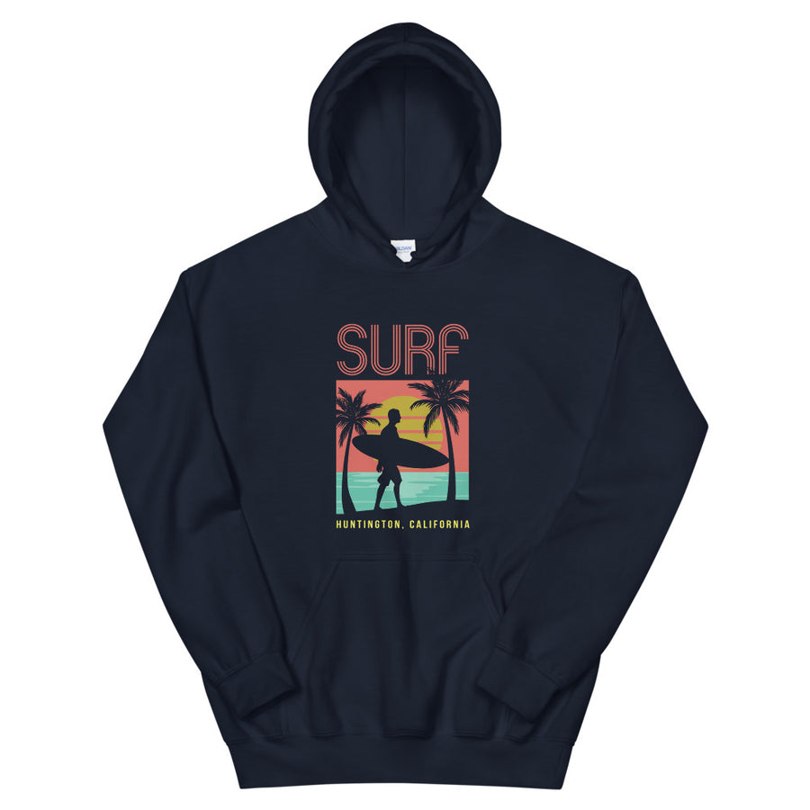 Surf Huntington - Men's Hoodie