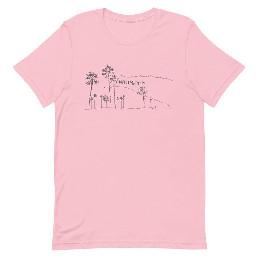 Hand Drawn Hollywood Sign - Women’s T-Shirt