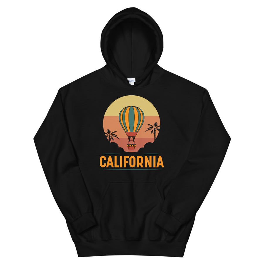 Vintage California Hot Air Balloon - Women's Hoodie