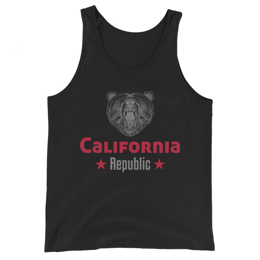 California Grizzly Bear - Men's Tank Top