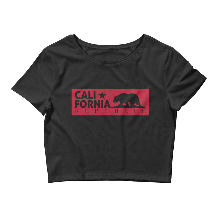 Original California Republic Bear - Women’s Crop Top