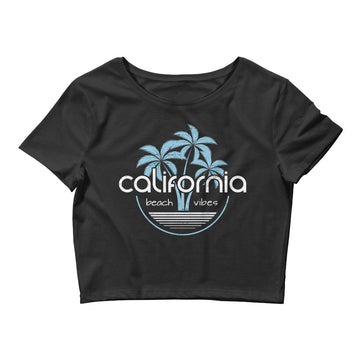 California Beach Vibes - Women’s Crop Top