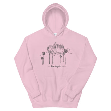 Hand Drawn Los Angeles - Women's Hoodie