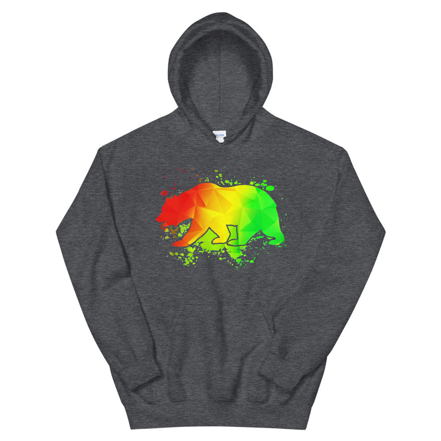 California Rasta Bear - Women's Hoodie