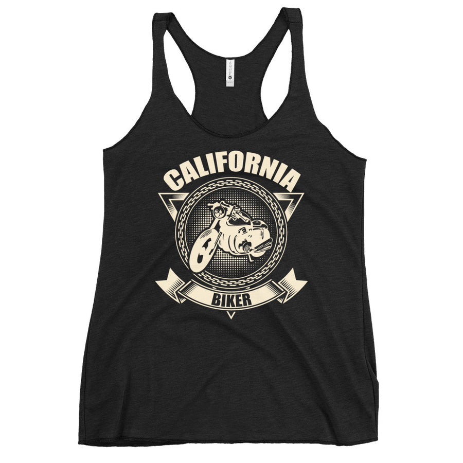 California Biker Motorcycle - Women's Tank Top