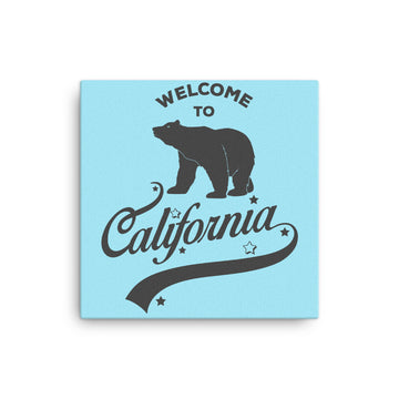 Welcome to California - Canvas Art