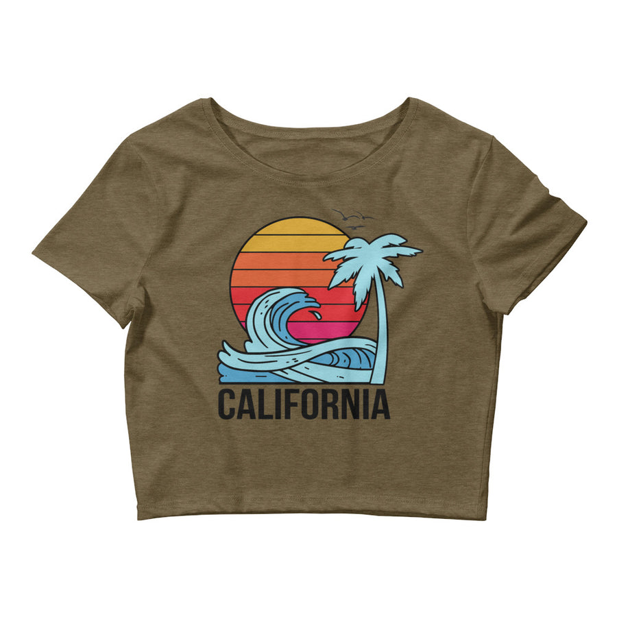 California Sunset - Women’s Crop Top