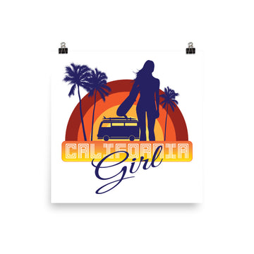 Original California Girl - Poster