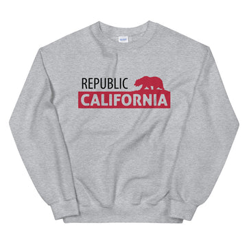 California Republic Bear Classic - Men's Crewneck Sweatshirt