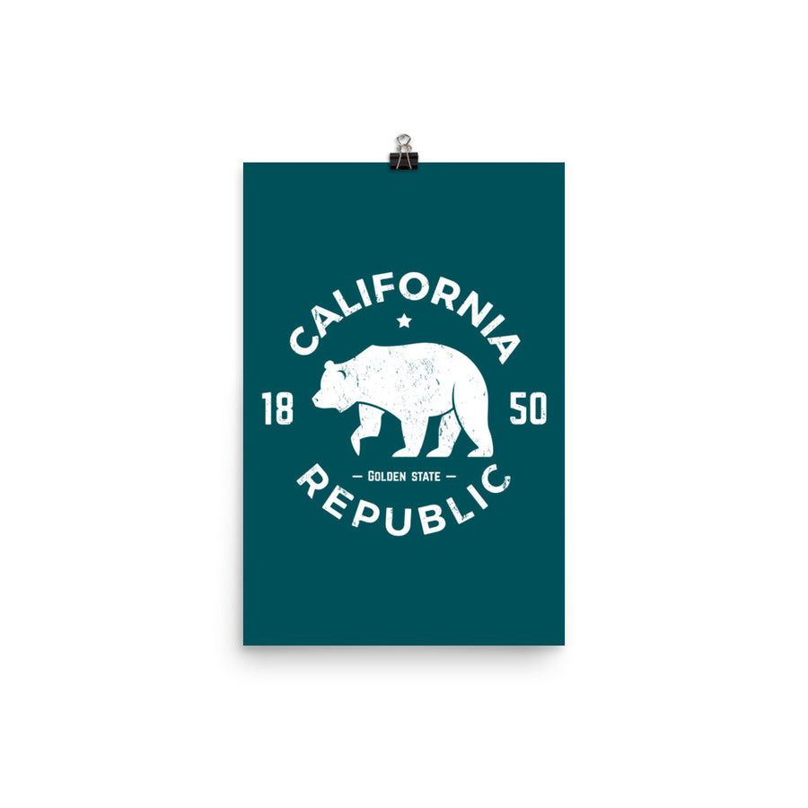California Republic 1850 - Poster
