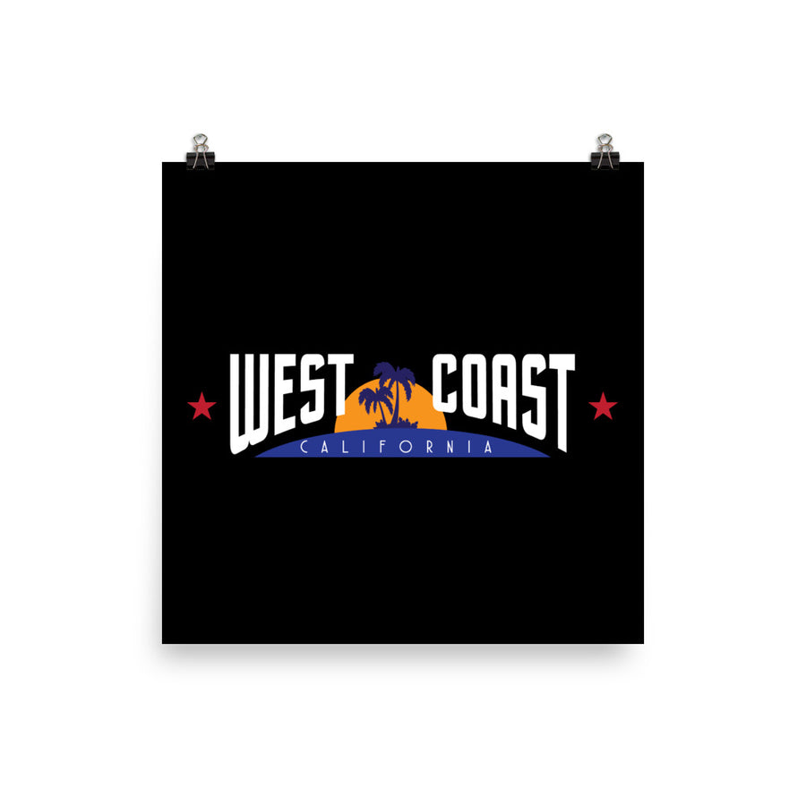 California West Coast - Poster