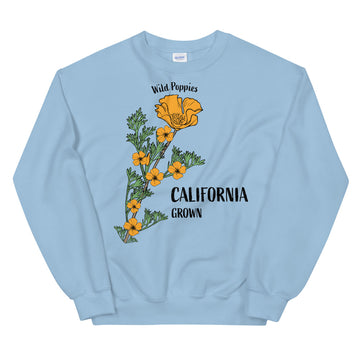 Wild Poppies - Women's Crewneck Sweatshirt