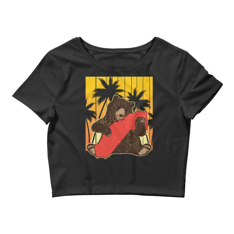 California Bear Hug - Women’s Crop Top