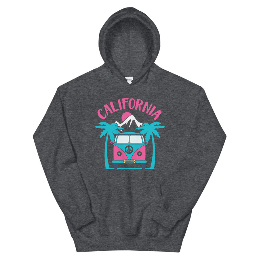 California Adventure Van & Palms - Women's Hoodie